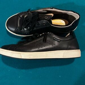 Mephisto Black Zipper Sneakers